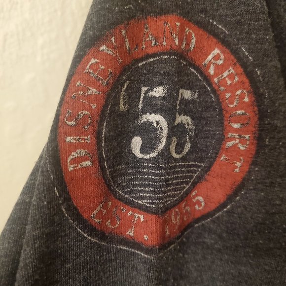 Vintage-ish Mickey Mouse soft Hoodie 55 Years Anniversary Celebration - Picture 3 of 6